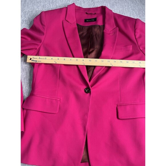 Massimo Dutti Electric Pink Women’s Jacket 44/34 - Picture 5 of 7